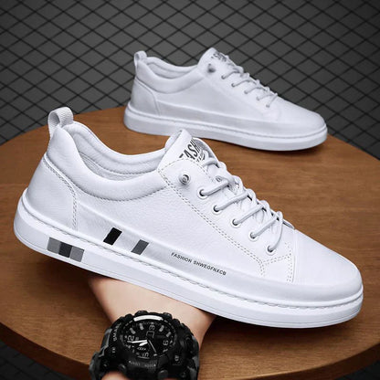 Elegante Sneaker aus echtem Leder