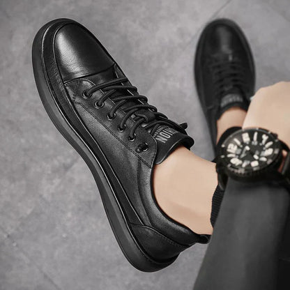 Elegante Sneaker aus echtem Leder