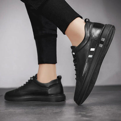 Elegante Sneaker aus echtem Leder