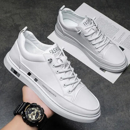 Elegante Sneaker aus echtem Leder
